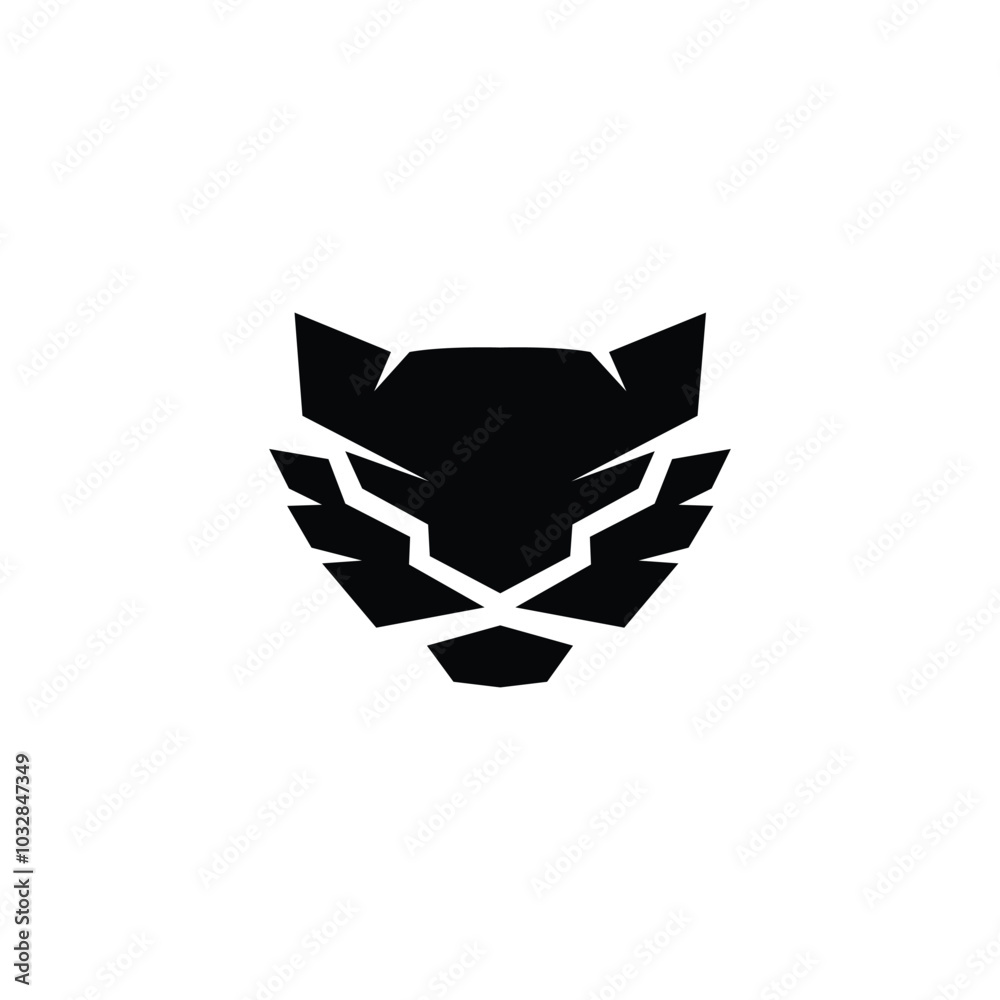 Head of a Lion logo template Head of a Lion logo template