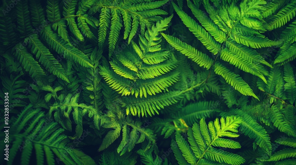 Beautiful green fern leaves with texture close up top view, beautiful green nature background with leaves Beautiful green fern leaves with texture close up top view, beautiful green nature background with leaves