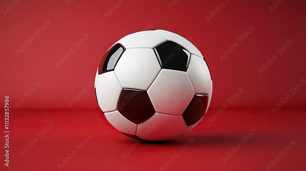 Soccer ball, Football, isolated on background, clipping path, full depth of field Soccer ball, Football, isolated on background, clipping path, full depth of field