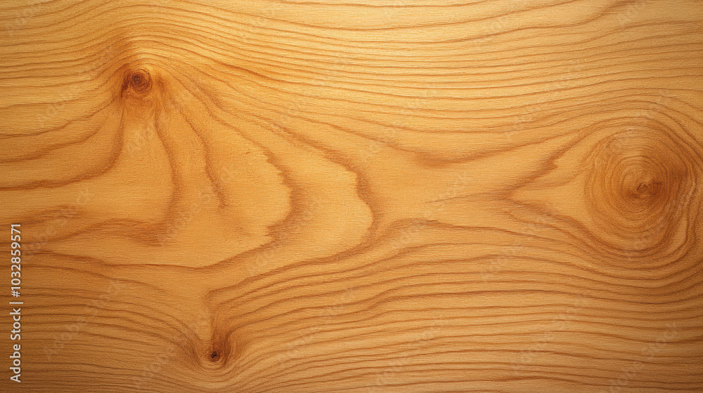 Naklejka premium Mellow light-colored wood texture background. Natural grain and low contrast.