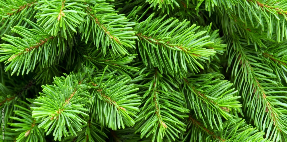 Background banner of a fir tree, Christmas tree branches with a green texture, no decorations Background banner of a fir tree, Christmas tree branches with a green texture, no decorations