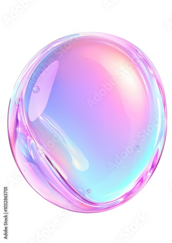 This is a digital png illustration of a clear glass Christmas bauble on a transparent background