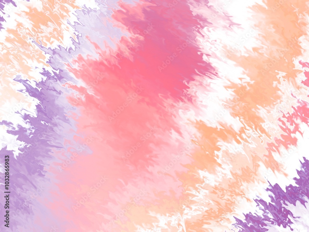 Obraz premium Tie-dye Peach
