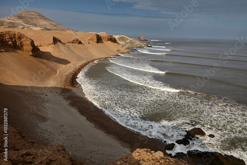 Chicama is famous for being home to one of the longest left-hand waves in the world. It is a renowned surf spot located in northern Peru, near the town of Puerto Malabrigo, in the La Libertad region