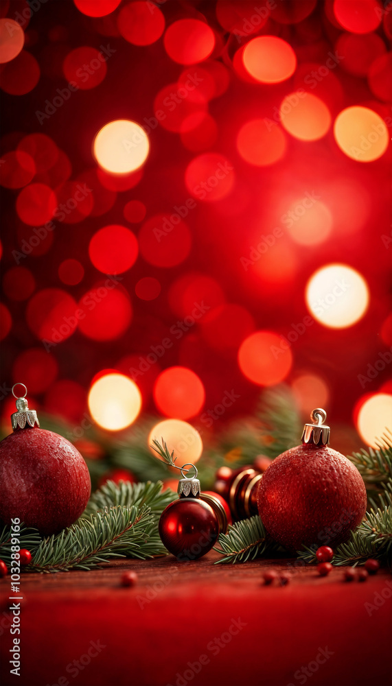 Red Christmas Background. Screensaver for smartphone Red Christmas Background. Screensaver for smartphone