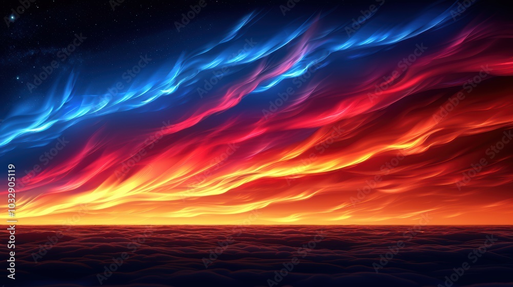 Obraz premium Abstract colorful background with blue, purple and pink