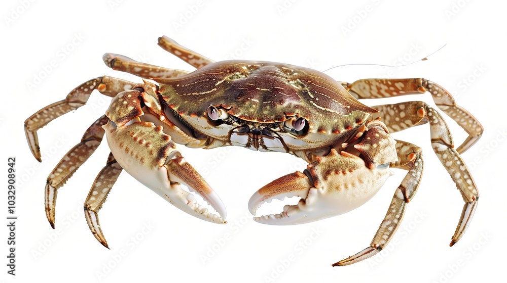Marine Animal on White Background - a captivating and unique visual. The marine creature on a pure white backdrop creates an enchanting and distinct scene Marine Animal on White Background - a captivating and unique visual. The marine creature on a pure white backdrop creates an enchanting and distinct scene