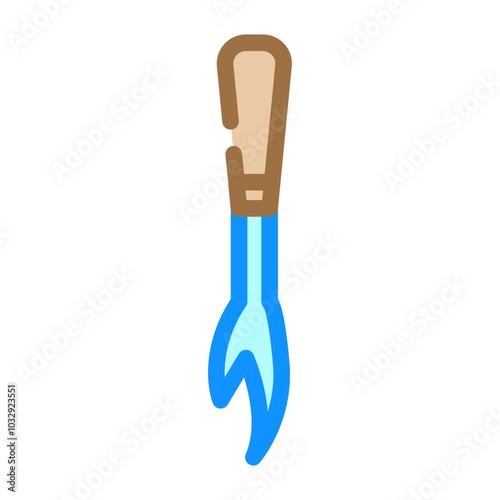 seam ripper dressmaking fashion color icon vector. seam ripper dressmaking fashion sign. isolated symbol illustration