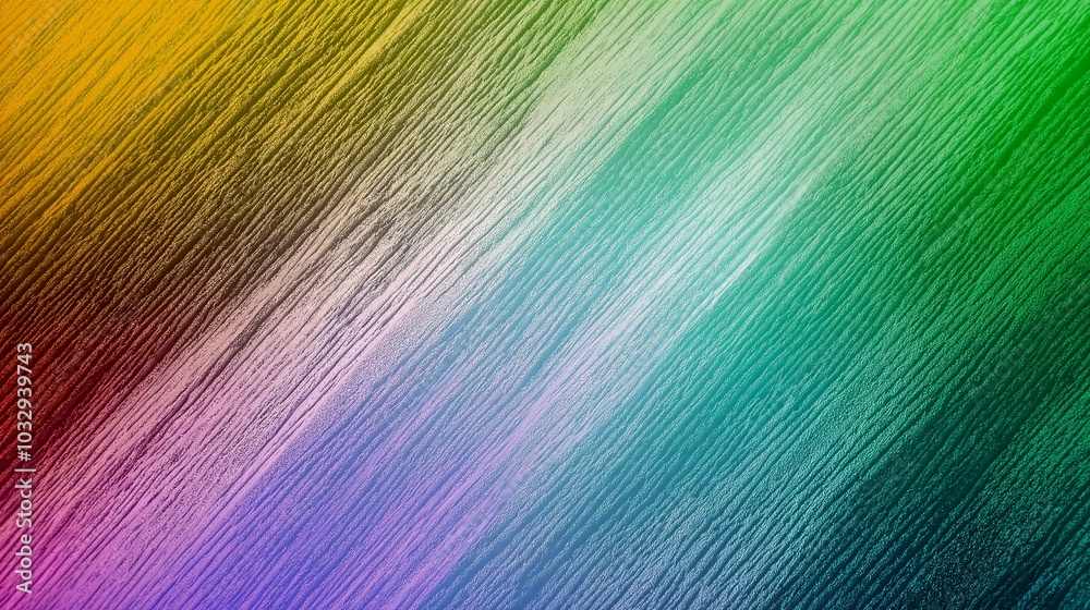 Vibrant diagonal rainbow gradient with textured surface. Vibrant diagonal rainbow gradient with textured surface.