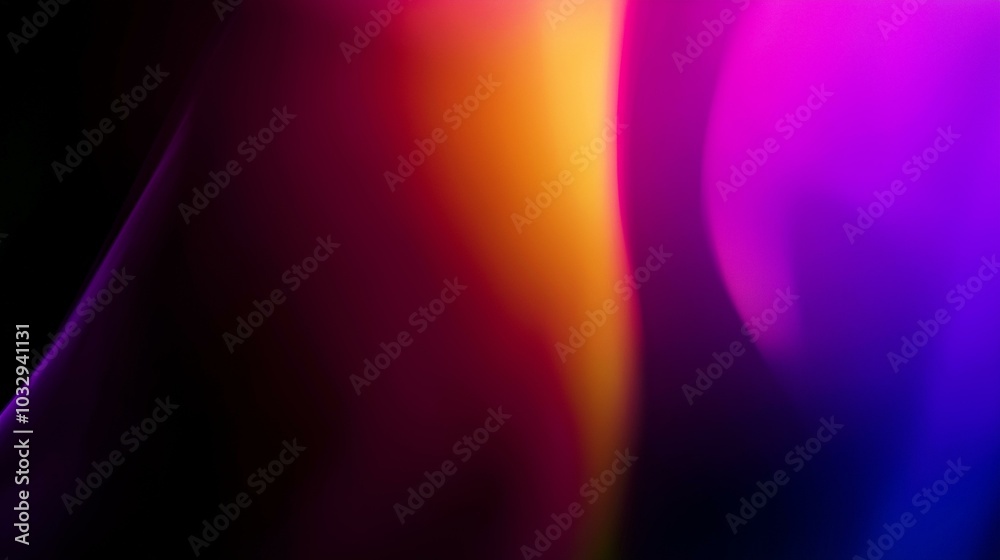 Vibrant abstract gradient with flowing colors and soft hues