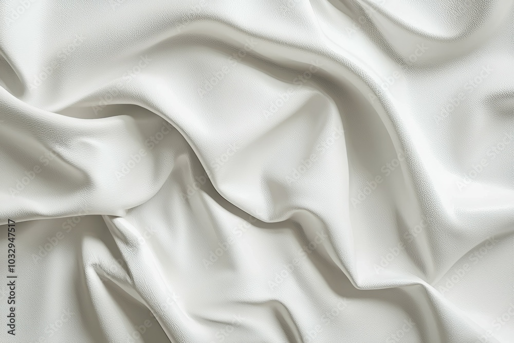 Obraz premium A white fabric with a rough texture, resembling a piece of fur