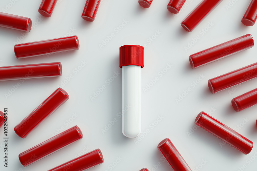 A Test Tube Filled with a Colorful Substance, Ready for Analysis and Experimentation, Representing the Essential Tools Used in Scientific Research to Unlock the Mysteries of Chemistry and Biology