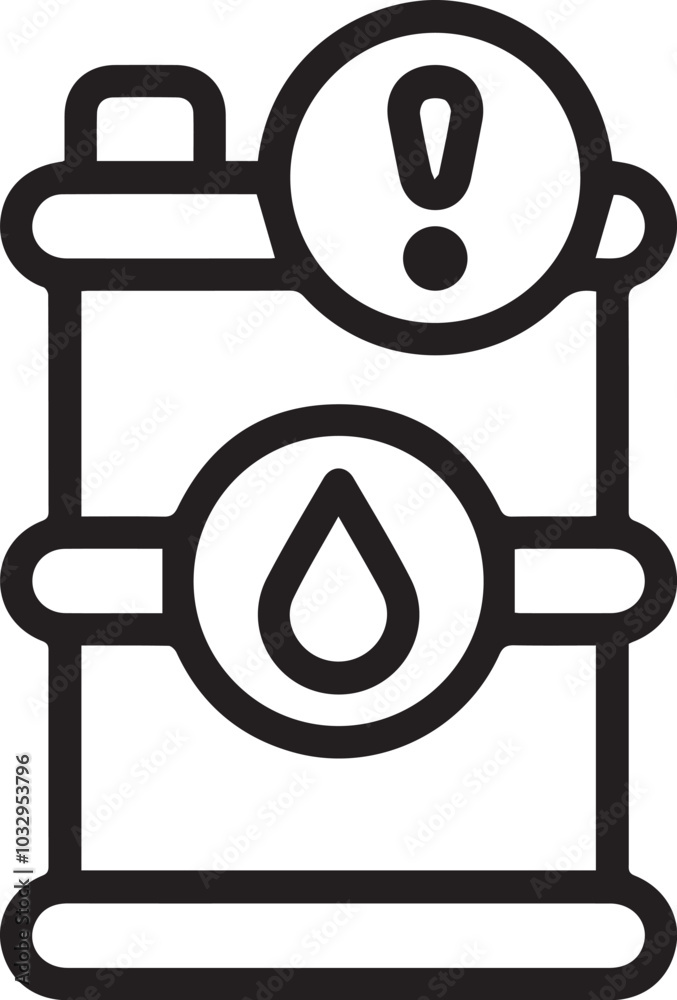 Warning signal icon symbol vector image
