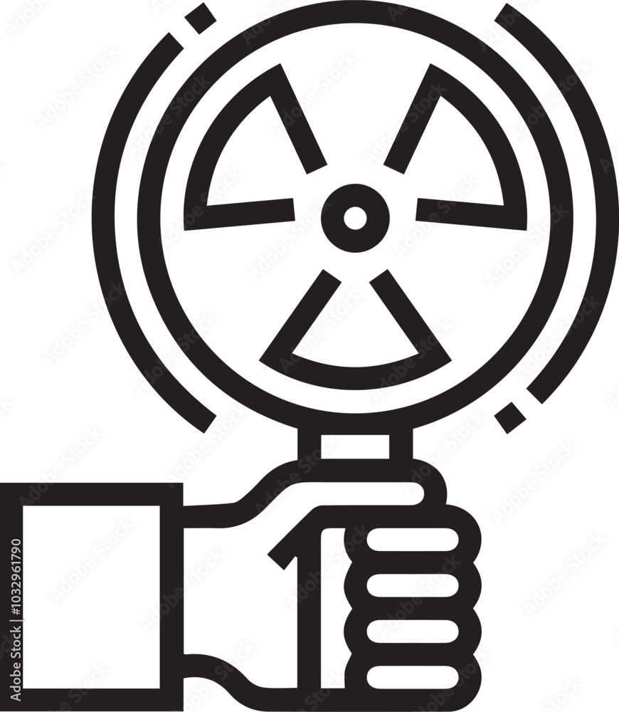 Warning signal icon symbol vector image
Warning signal icon symbol vector image