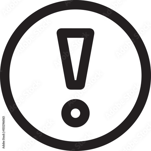 Warning signal icon symbol vector image 