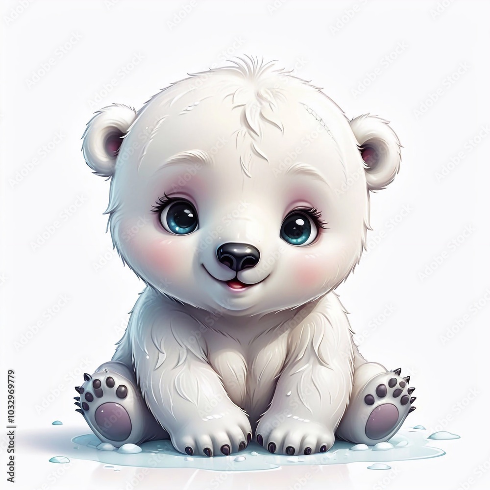 Fototapeta premium Polarbär 