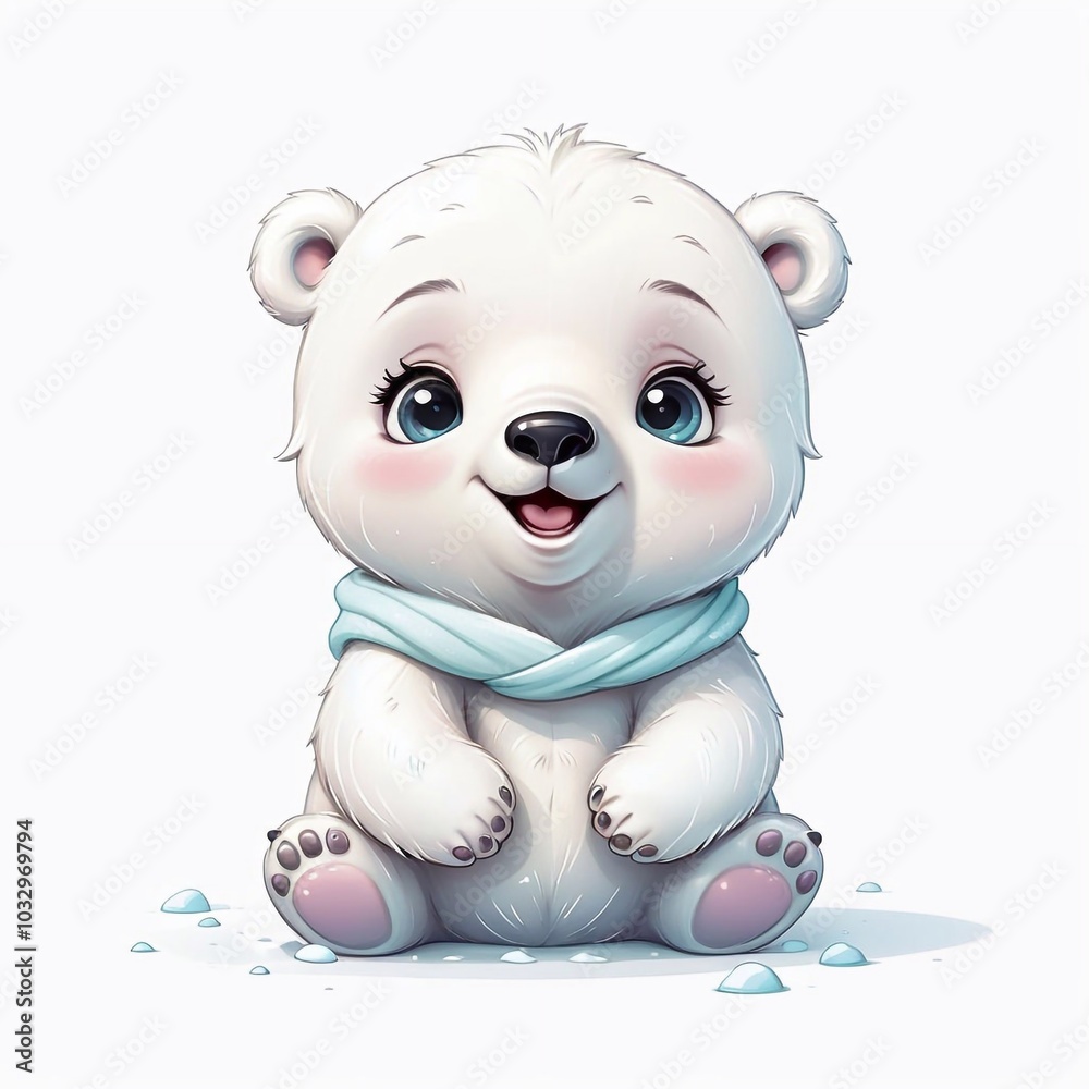 Naklejka premium Polarbär 