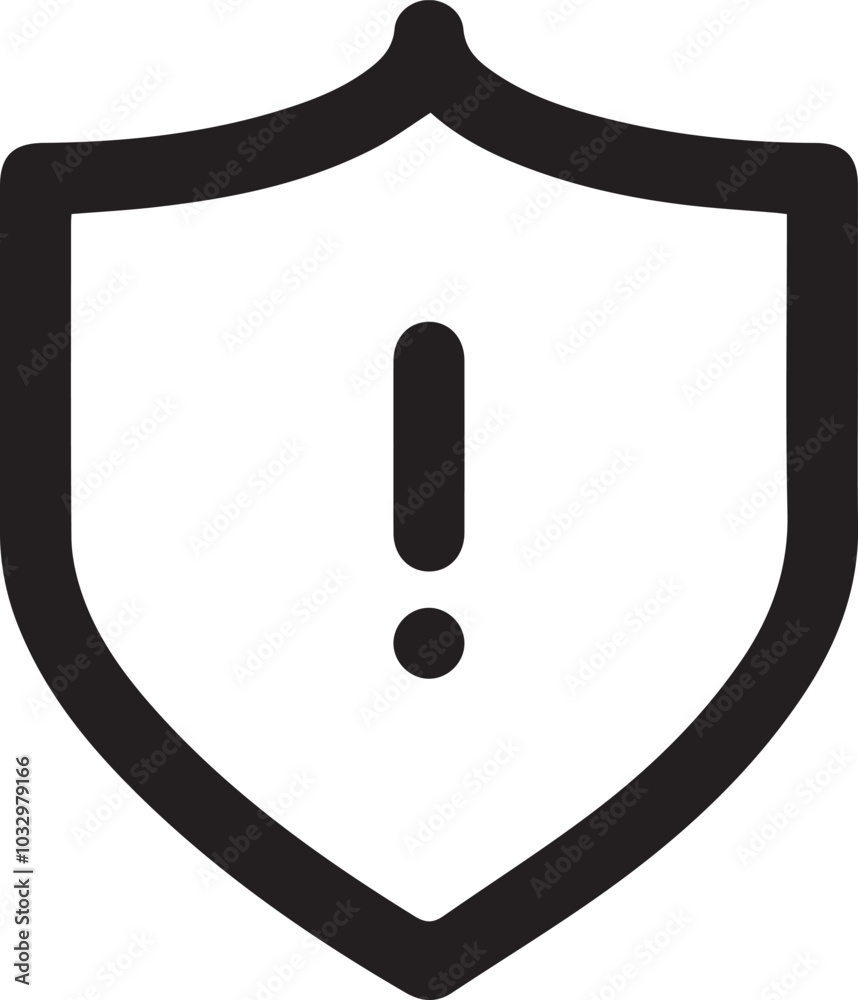 Warning signal icon symbol vector image
Warning signal icon symbol vector image