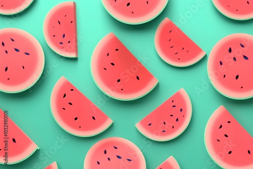 background of watermelon