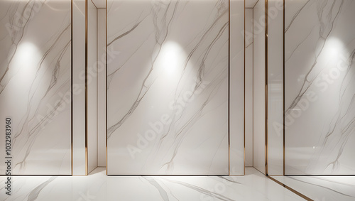 White marble background for luxury real estate ads.