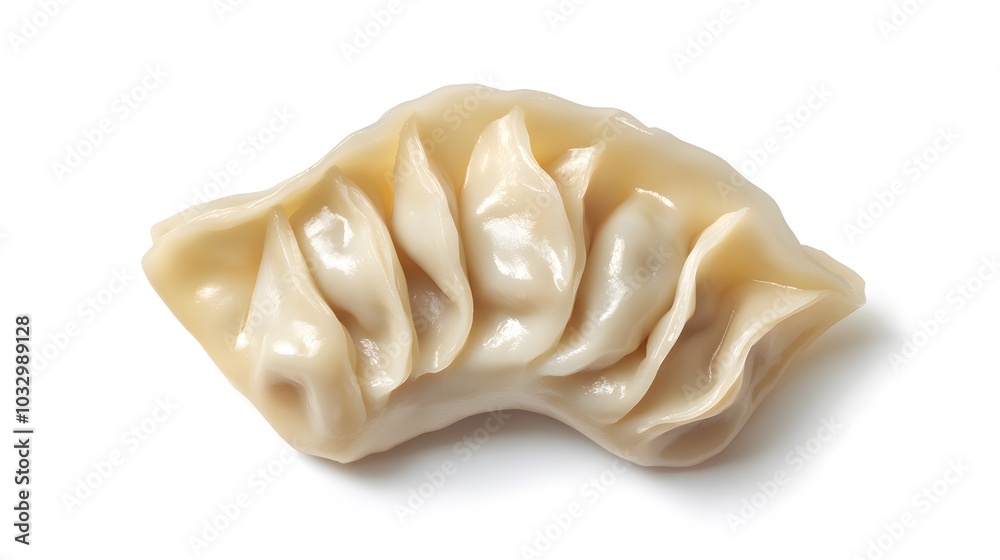 Chinese dumpling on white background. Chinese dumpling on white background.