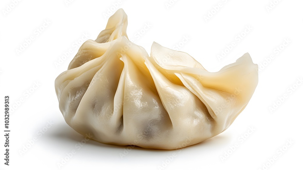 Chinese dumpling on white background. Chinese dumpling on white background.