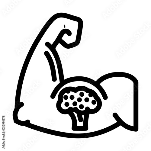 athlete vegan food line icon vector. athlete vegan food sign. isolated contour symbol black illustration