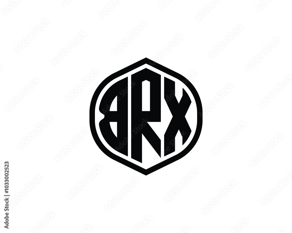 B R X logo design vector template. B R X B R X logo design vector template. B R X