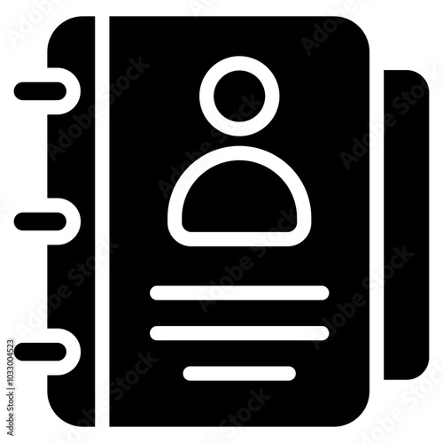 Contact book icon