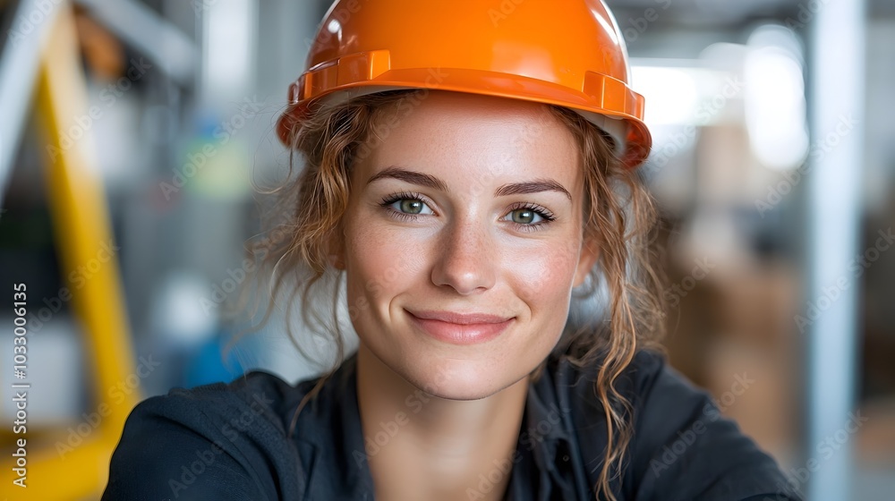 Female Engineer in Hardhat Inspecting Wind Turbines at Clean Energy Power Plant for Sustainable Electricity Female Engineer in Hardhat Inspecting Wind Turbines at Clean Energy Power Plant for Sustainable Electricity