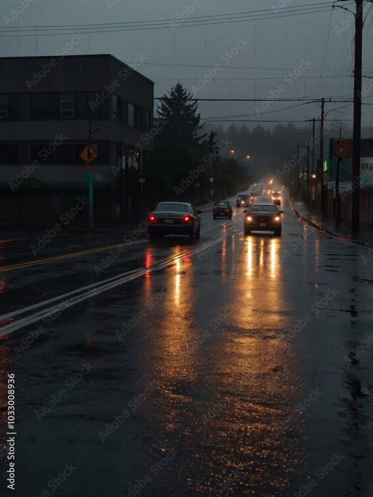 © 용원 이 - a city road during rush hour © 용원 이 - a city road during rush hour