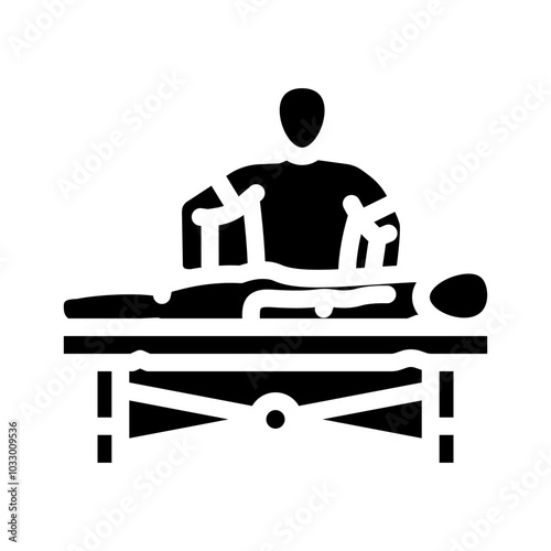 abhyanga ayurveda glyph icon vector. abhyanga ayurveda sign. isolated symbol illustration