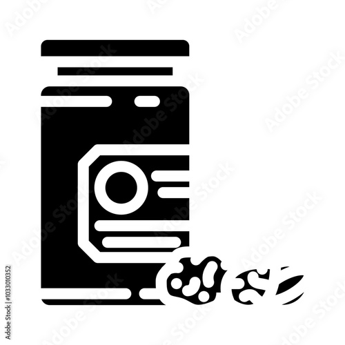 triphala ayurveda glyph icon vector. triphala ayurveda sign. isolated symbol illustration