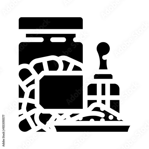 ayurvedic supplements ayurveda glyph icon vector. ayurvedic supplements ayurveda sign. isolated symbol illustration