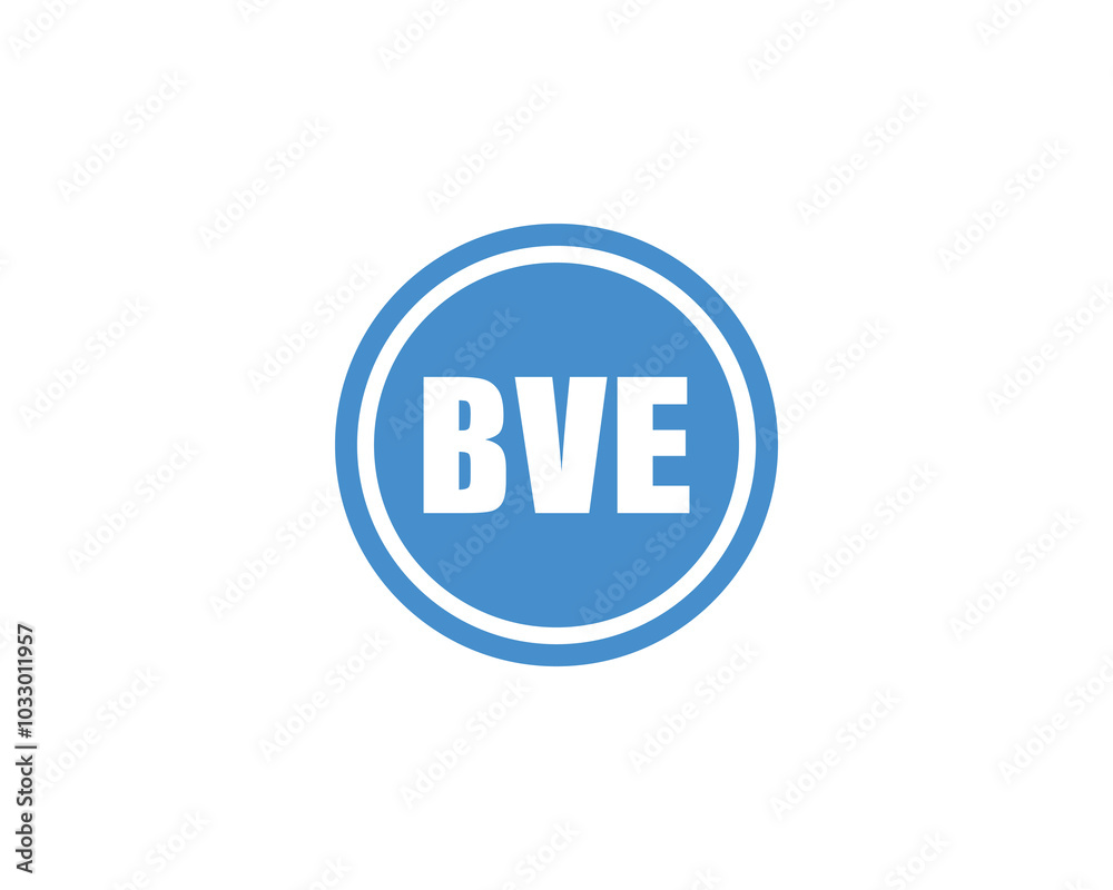 BVE logo design vector template. BVE BVE logo design vector template. BVE