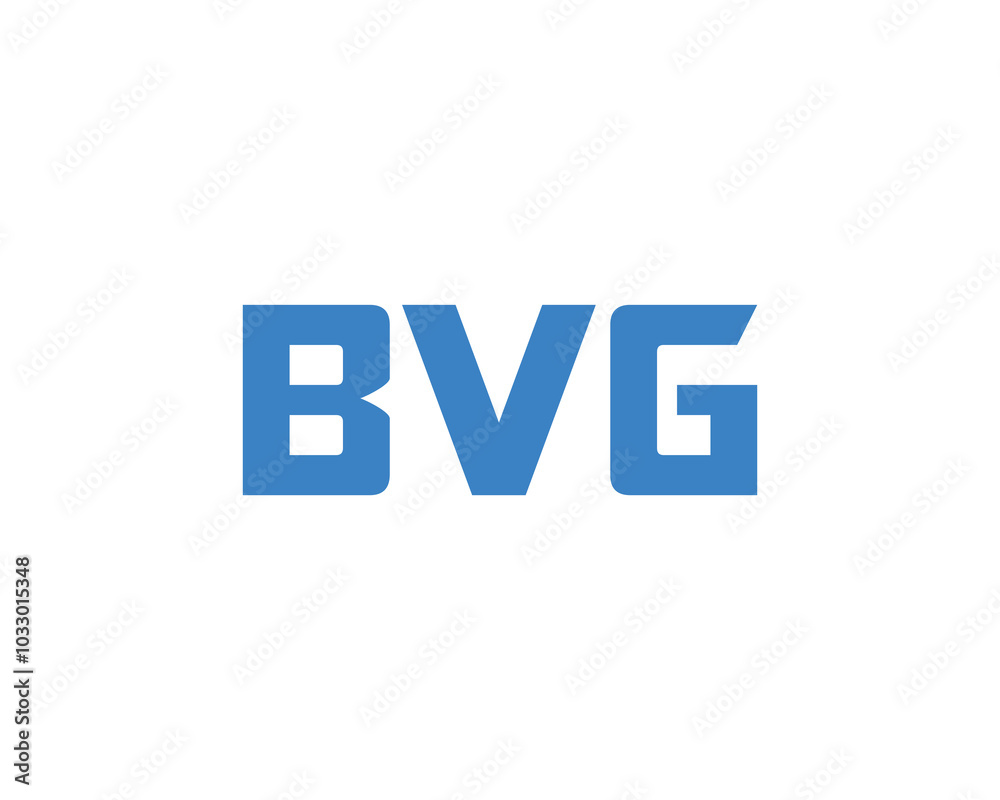 BVG Logo design vector template. BVG BVG Logo design vector template. BVG