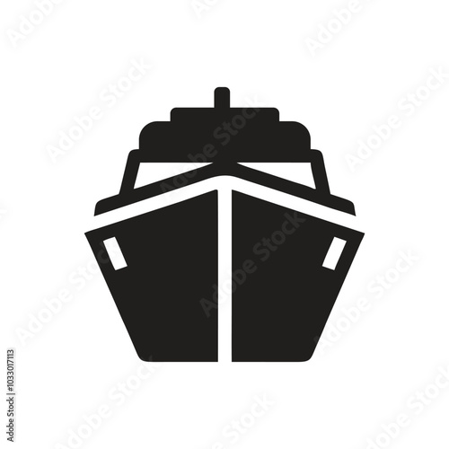 Ship icon, Cargo ship icon, Ferry icon