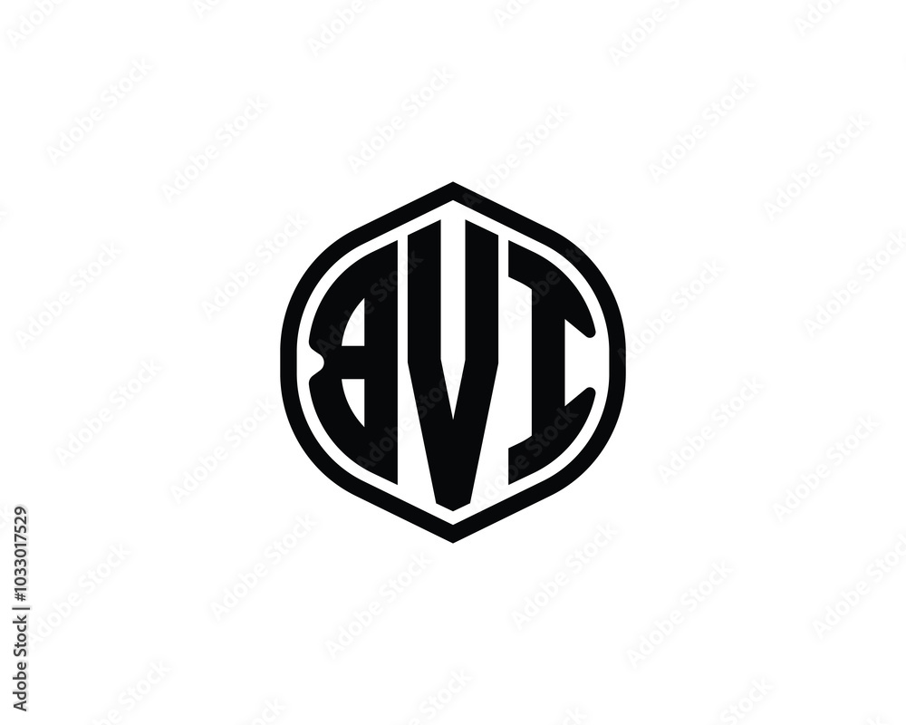 BVI logo design vector template. BVI BVI logo design vector template. BVI
