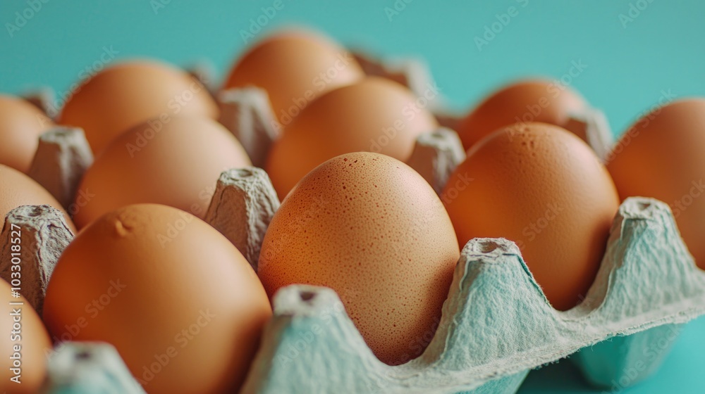 A bounty of brown eggs A bounty of brown eggs