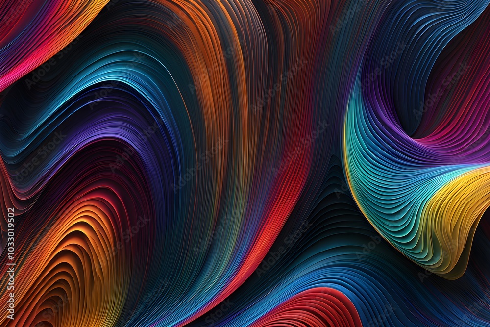 Fototapeta premium abstract fractal background