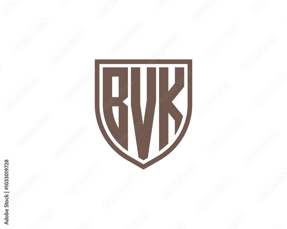 BVK logo design vector template. BVK BVK logo design vector template. BVK