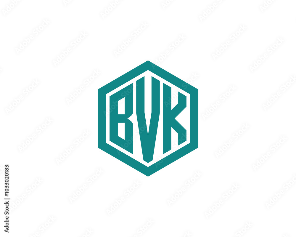 BVK logo design vector template. BVK BVK logo design vector template. BVK