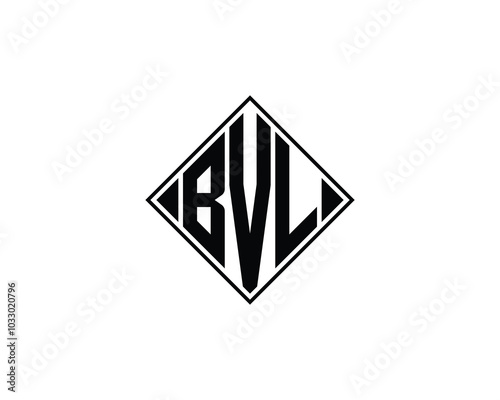 BVL logo design vector template. BVL photo
