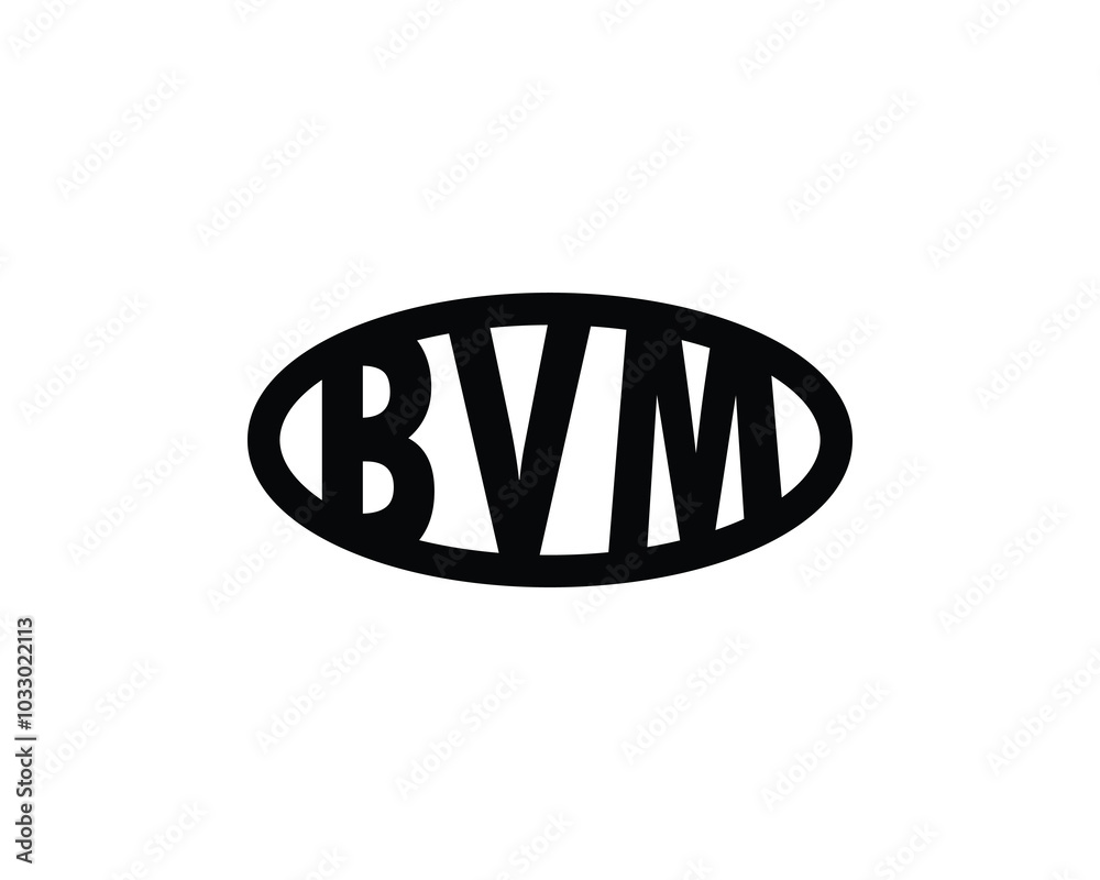 BVM logo design vector template. BVM BVM logo design vector template. BVM