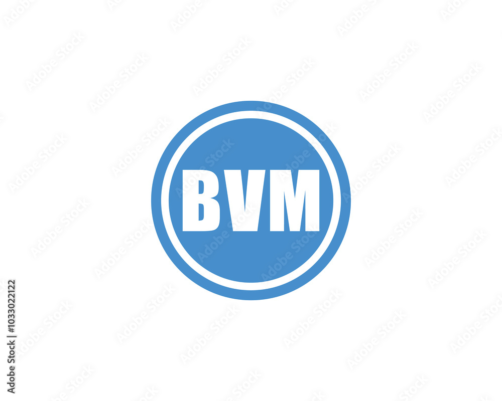BVM logo design vector template. BVM BVM logo design vector template. BVM