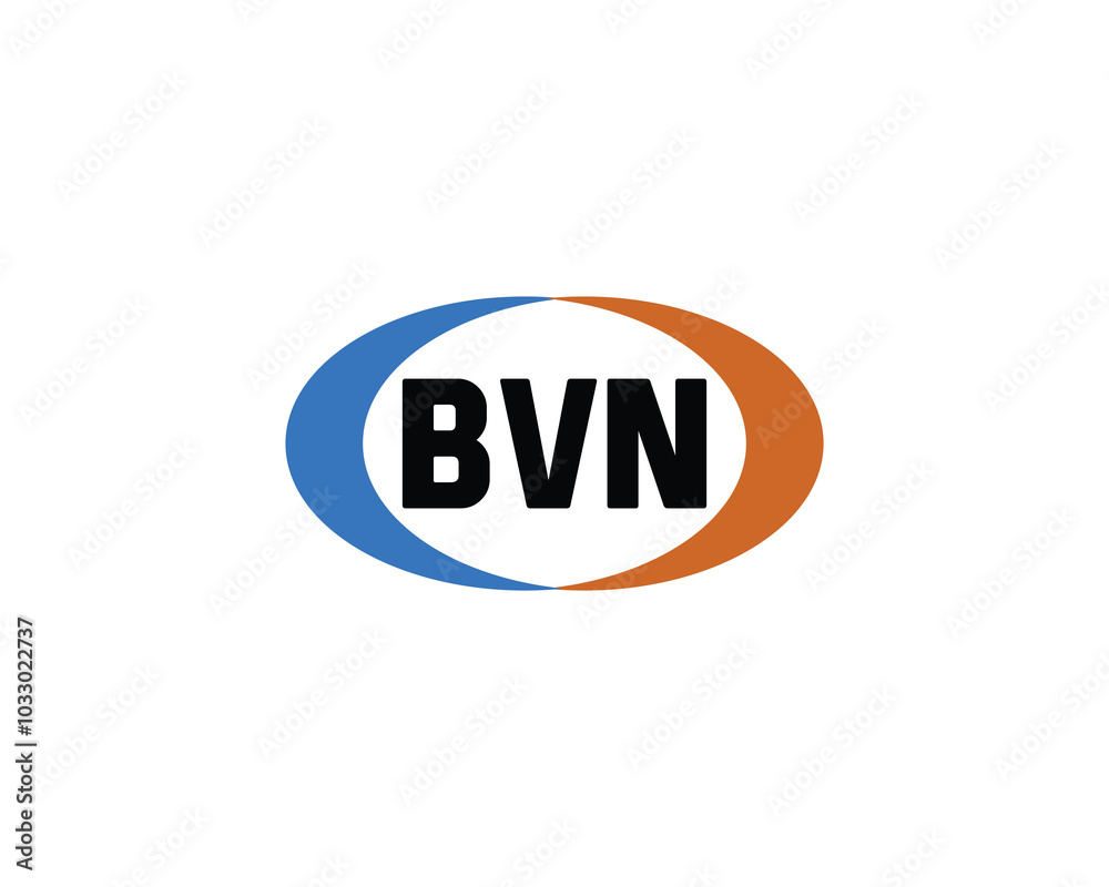 BVN logo design vector template. BVN BVN logo design vector template. BVN