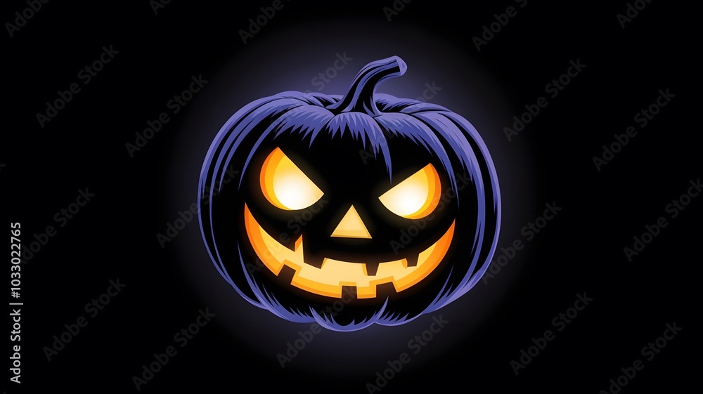 Jack-o-lantern, Halloween pumpkin, Halloween pumpkin on black Jack-o-lantern, Halloween pumpkin, Halloween pumpkin on black