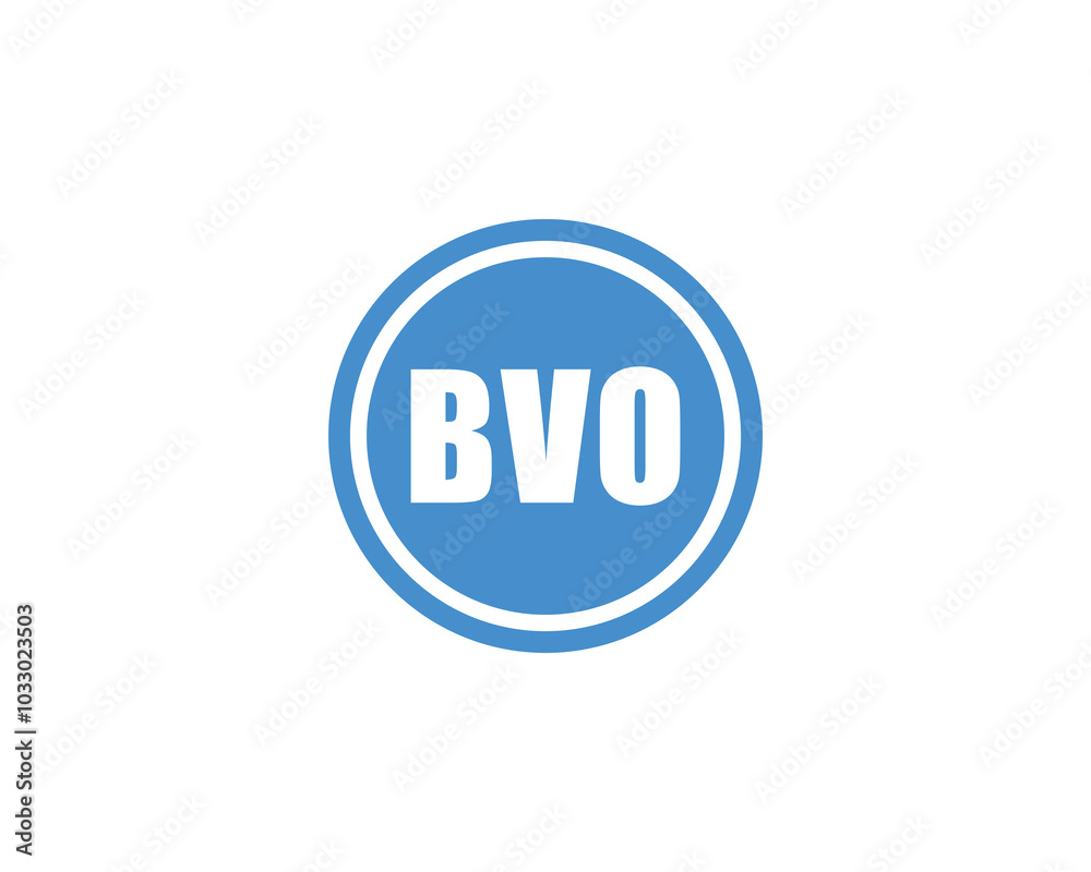 BVO logo design vector template. BVO BVO logo design vector template. BVO
