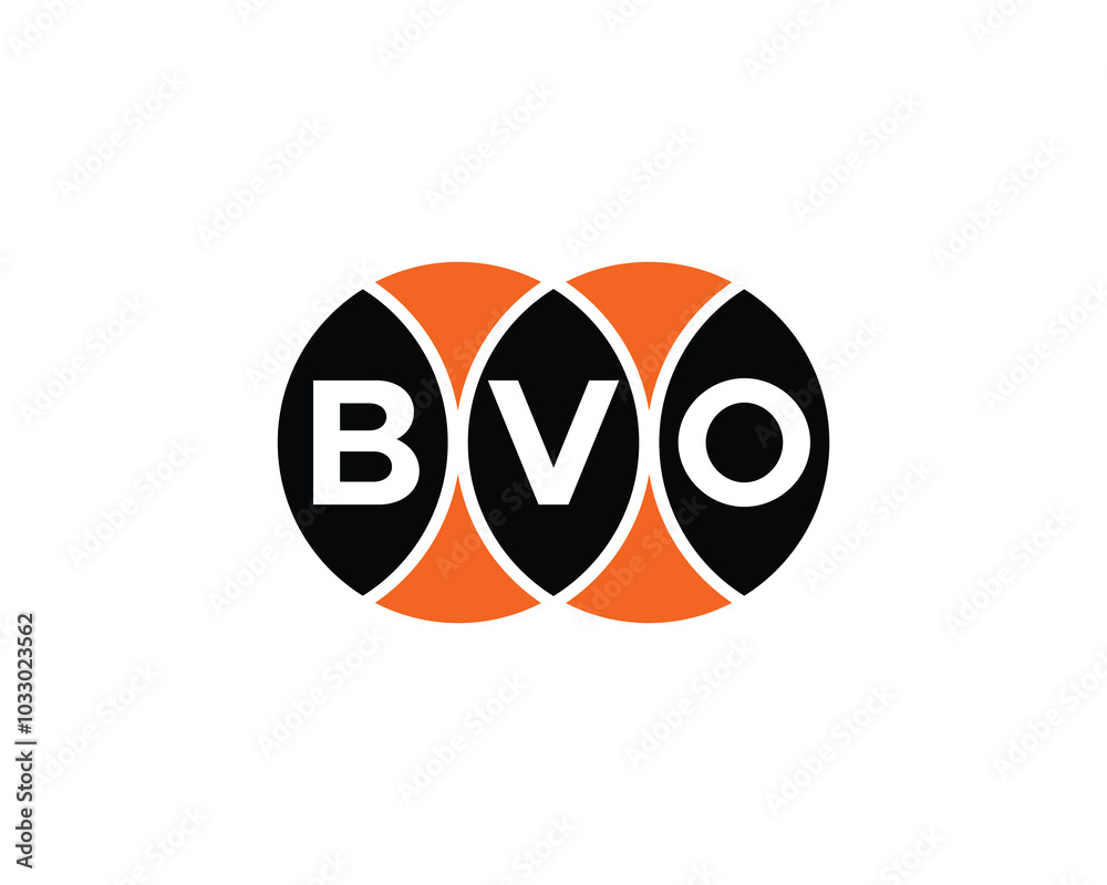 BVO logo design vector template. BVO BVO logo design vector template. BVO