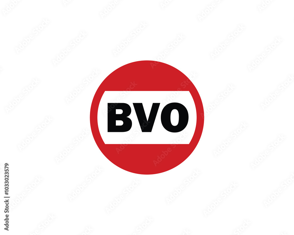BVO logo design vector template. BVO BVO logo design vector template. BVO